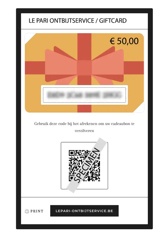 Le Pari Cadeaubon